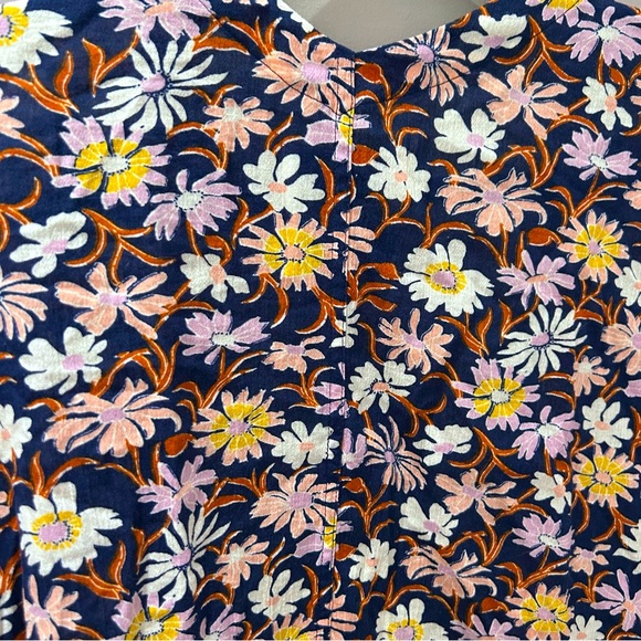 Madewell Floral Open Front Light Weight Kimono- Lg - Picture 4 of 8